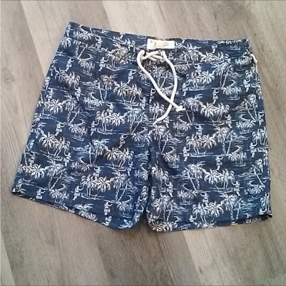 Original Penguin Hula Girl Swim Shorts - Picture 1 of 8